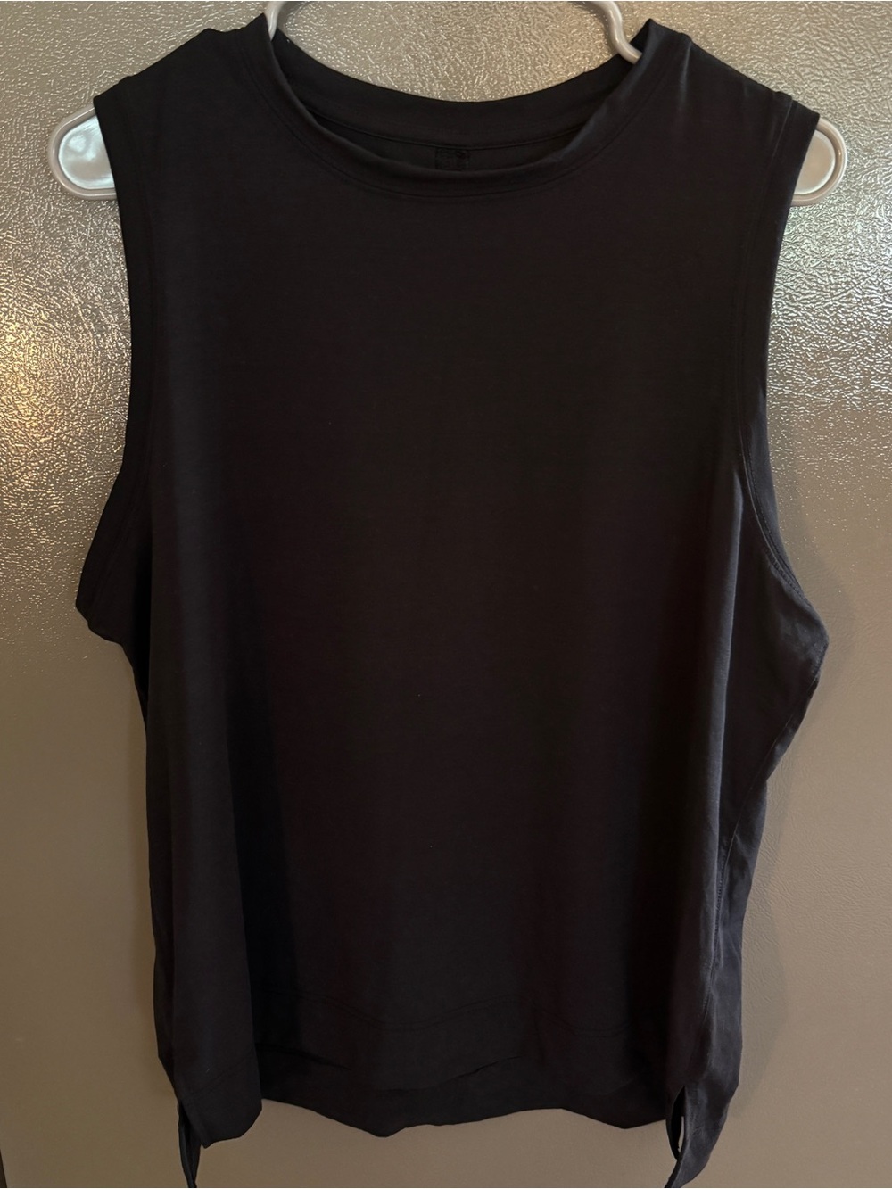 all in motion Black Sleeveless Crewneck Tank Top